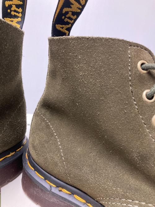 Dr.Martens（ドクターマーチン）Dr.Martens (ドクターマーチン) スウェード6ホールブーツ カーキ サイズ:UK7の古着・服飾アイテム