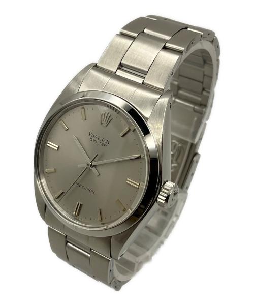 ROLEX（ロレックス）ROLEX (ロレックス) オーイスタープレシジョン Ref.6426/手巻き時計 シルバー文字盤 サイズ:34mmの古着・服飾アイテム