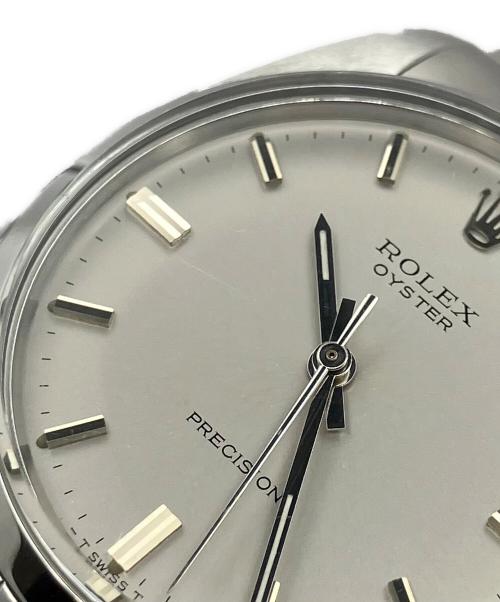ROLEX（ロレックス）ROLEX (ロレックス) オーイスタープレシジョン Ref.6426/手巻き時計 シルバー文字盤 サイズ:34mmの古着・服飾アイテム