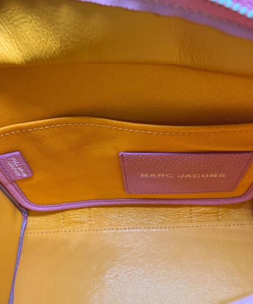 MARC JACOBS（マークジェイコブズ）MARC JACOBS (マークジェイコブズ) レザートートバッグ ピンクの古着・服飾アイテム