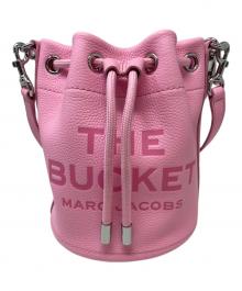 MARC JACOBS（マークジェイコブス）の古着「レザーバケットバッグ」｜ピンク