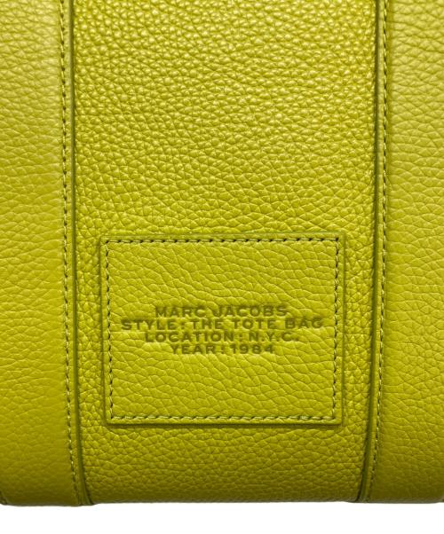MARC JACOBS（マークジェイコブズ）MARC JACOBS (マークジェイコブズ) レザートートバッグ グリーンの古着・服飾アイテム
