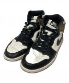 NIKEナイキ）の古着「AIR JORDAN 1 RETRO HIGH OG」｜ホワイト×ブラウン×ブラック