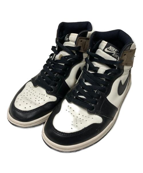 NIKE（ナイキ）NIKE (ナイキ) AIR JORDAN 1 RETRO HIGH OG ホワイト×ブラウン×ブラック サイズ:US7の古着・服飾アイテム