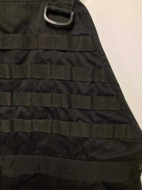 GORDON MILLER（ゴードンミラー）GORDON MILLER (ゴードンミラー) 撥水T/Cツイル タクティカルオーバーオール ブラック サイズ:Lの古着・服飾アイテム