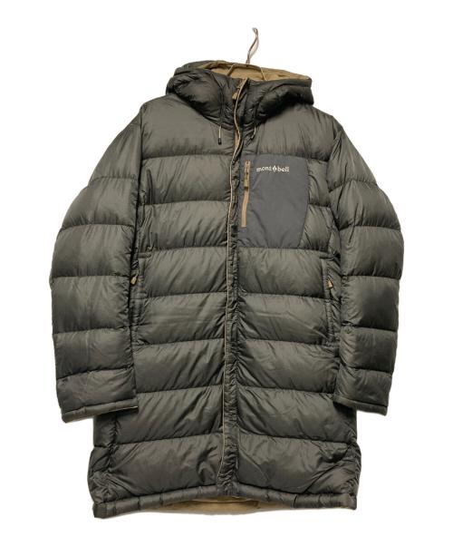 mont-bell（モンベル）mont-bell (モンベル) コロラドコート / リバーシブルダウンコート ベージュ×グレー サイズ:Mの古着・服飾アイテム