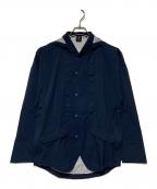 凌シノギ）の古着「ヤマニノボッタカモシレナイ / ナイロンジャケット」｜ネイビー