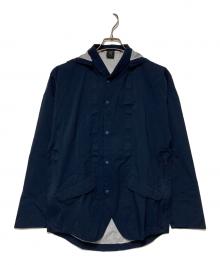 凌（シノギ）の古着「ヤマニノボッタカモシレナイ / ナイロンジャケット」｜ネイビー