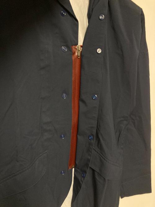 凌（シノギ）凌 (シノギ) ヤマニノボッタカモシレナイ / ナイロンジャケット ネイビー サイズ:Sの古着・服飾アイテム