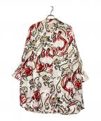 Vivienne Westwood RED LABELヴィヴィアンウエストウッドレッドレーベル）の古着「バンドカラーシャツワンピース」｜ホワイト