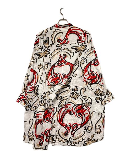 Vivienne Westwood RED LABEL（ヴィヴィアンウエストウッドレッドレーベル）Vivienne Westwood RED LABEL (ヴィヴィアンウエストウッドレッドレーベル) バンドカラーシャツワンピース ホワイト サイズ:2の古着・服飾アイテム