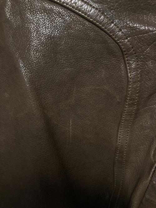 NEIL BARRETT（ニールバレット）NEIL BARRETT (ニールバレット) シングルライダースジャケット / レザーバイカージャケット ブラウン サイズ:XSの古着・服飾アイテム