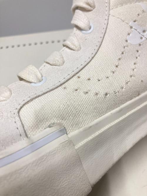 VANS（バンズ）VANS (バンズ) Mastermind JAPAN (マスターマインド ジャパン) SK8-HI CAP LX / ハイカットスニーカー ホワイト サイズ:US10.5の古着・服飾アイテム