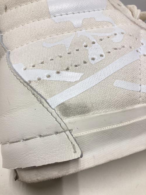 VANS（バンズ）VANS (バンズ) Mastermind JAPAN (マスターマインド ジャパン) SK8-HI CAP LX / ハイカットスニーカー ホワイト サイズ:US10.5の古着・服飾アイテム