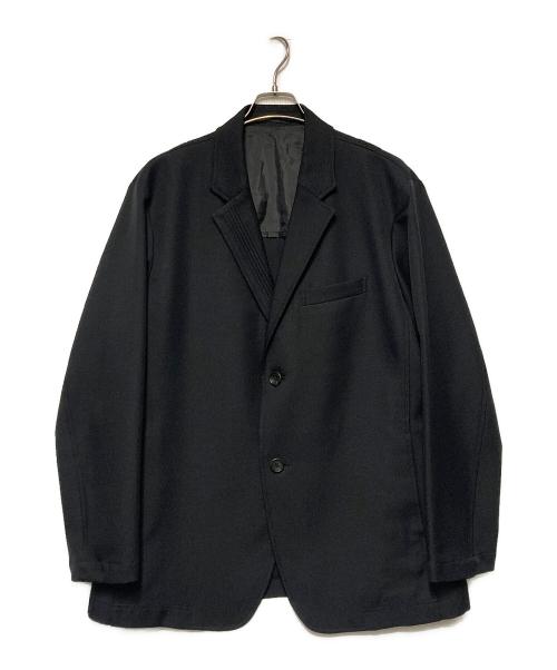 ISSEY MIYAKE MEN（イッセイミヤケメン）ISSEY MIYAKE MEN (イッセイミヤケメン) プリーツテーラードジャケット ブラック サイズ:3の古着・服飾アイテム