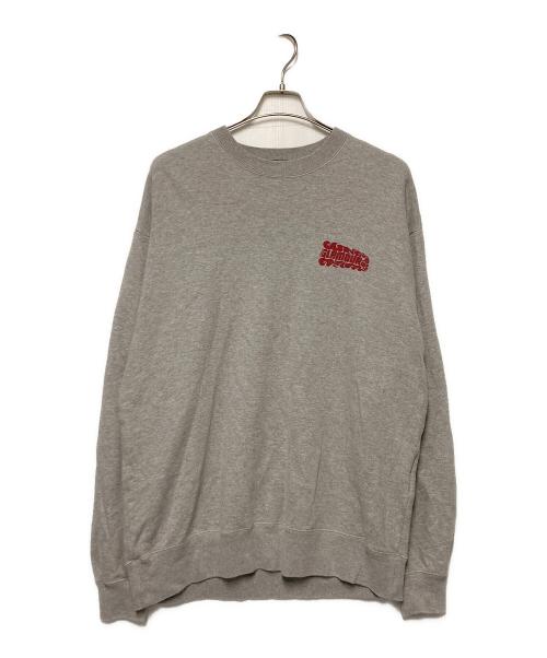 Hysteric Glamour（ヒステリックグラマー）Hysteric Glamour (ヒステリックグラマー) VIXEN GIRL / ガールプリントクルーネックスウェット グレー サイズ:XLの古着・服飾アイテム