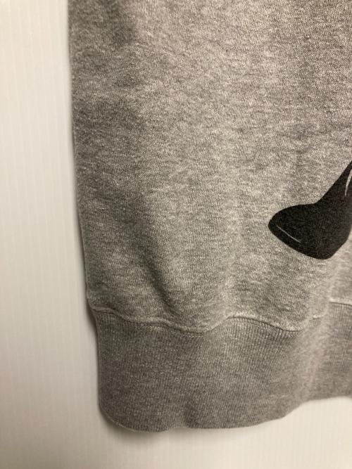 Hysteric Glamour（ヒステリックグラマー）Hysteric Glamour (ヒステリックグラマー) VIXEN GIRL / ガールプリントクルーネックスウェット グレー サイズ:XLの古着・服飾アイテム