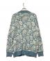 glamb (グラム) 23SS Big Paisley Cardigan / ペイズリーVネックニットカーディガン ブルー サイズ:L：15000円