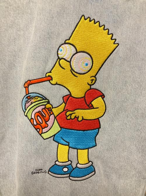 LEVI'S（リーバイス）LEVI'S (リーバイス) コラボバック刺繍デニムジャケット / トラッカージャケット インディゴ サイズ:Lの古着・服飾アイテム