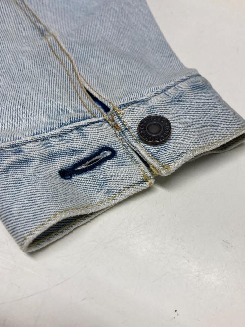 LEVI'S（リーバイス）LEVI'S (リーバイス) コラボバック刺繍デニムジャケット / トラッカージャケット インディゴ サイズ:Lの古着・服飾アイテム