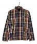FRED PERRY（フレッドペリー）の古着「マドラスチェックハリントンジャケット」｜レッド×ブルー