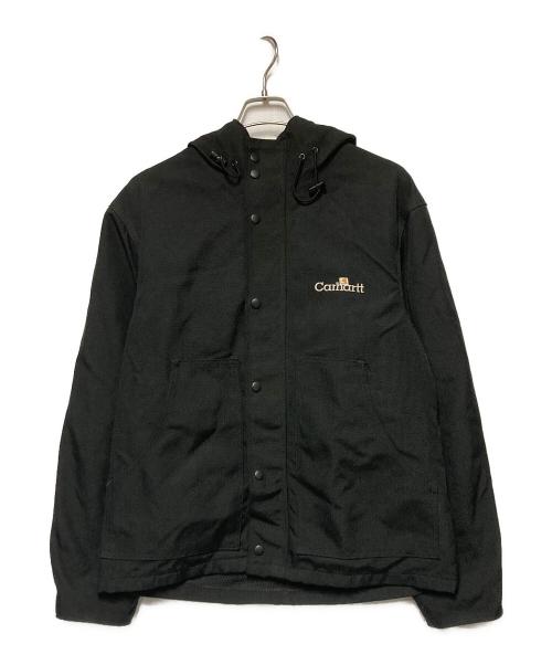 CarHartt（カーハート）CarHartt (カーハート) フーデッドジャケット ブラック サイズ:ｹｱﾀｸﾞ擦れのため不明の古着・服飾アイテム
