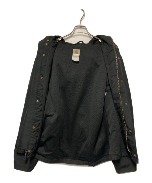 CarHartt（カーハート）CarHartt (カーハート) フーデッドジャケット ブラック サイズ:ｹｱﾀｸﾞ擦れのため不明の古着・服飾アイテム
