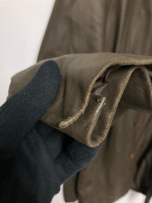 BOSS HUGO BOSS（ボス ヒューゴボス）BOSS HUGO BOSS (ボス ヒューゴボス) レザーチェスターコート ブラウン サイズ:54の古着・服飾アイテム