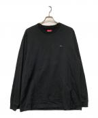 SUPREMEシュプリーム）の古着「Small Box L/S Tee / スモールボックスロゴロングスリーブTシャツ」｜ブラック