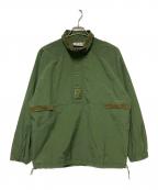 THE BLACK EYE PATCHブラックアイパッチ）の古着「ナイロントラックジャケット / アノラックジャケット」｜グリーン