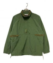THE BLACK EYE PATCH（ブラックアイパッチ）の古着「ナイロントラックジャケット / アノラックジャケット」｜グリーン