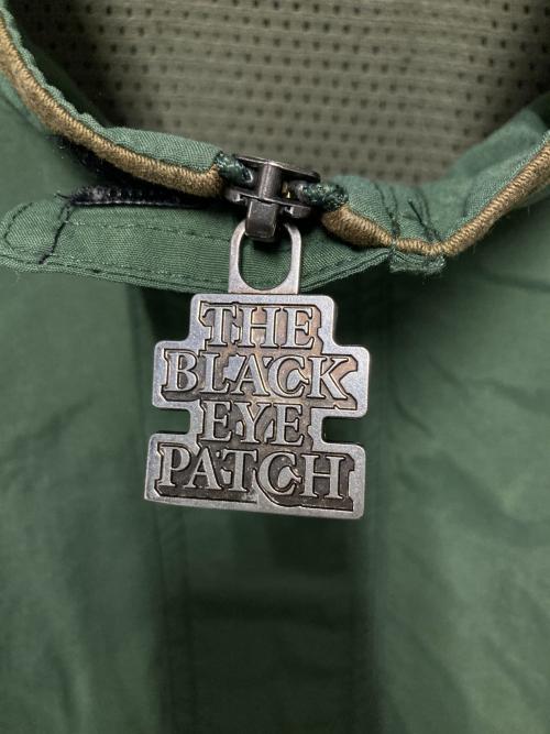 THE BLACK EYE PATCH（ブラックアイパッチ）THE BLACK EYE PATCH (ブラックアイパッチ) ナイロントラックジャケット / アノラックジャケット グリーン サイズ:Mの古着・服飾アイテム