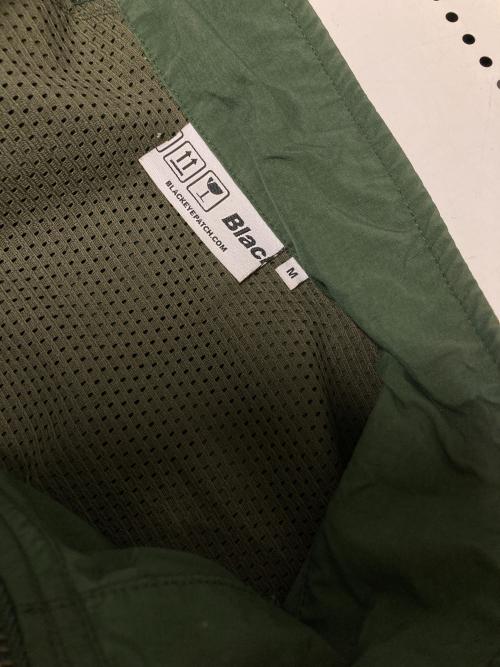 THE BLACK EYE PATCH（ブラックアイパッチ）THE BLACK EYE PATCH (ブラックアイパッチ) ナイロントラックジャケット / アノラックジャケット グリーン サイズ:Mの古着・服飾アイテム