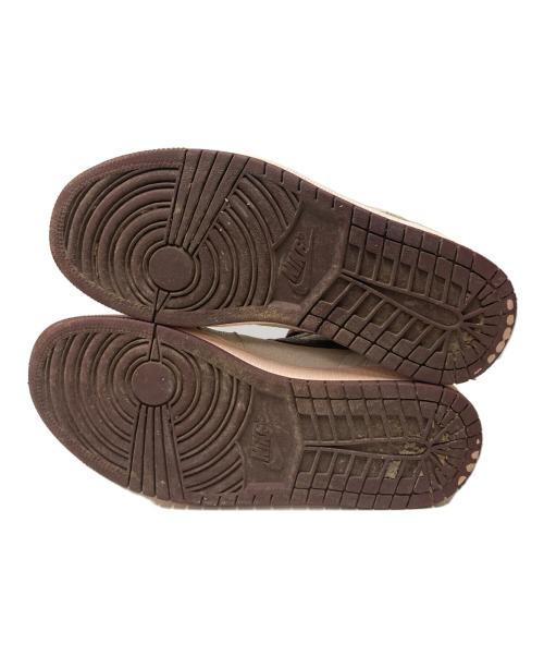 NIKE（ナイキ）NIKE (ナイキ) A Ma Maniere (ア・マ・マニエール) AIR JORDAN 1 RETRO HIGH OG SP ホワイト×ブラウン サイズ:US8.5の古着・服飾アイテム