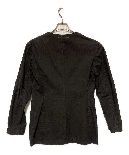MARTIN MARGIELA（マルタン・マルジェラ）MARTIN MARGIELA (マルタン・マルジェラ) ノーカラージャケット / 本人期 ブラック サイズ:42の古着・服飾アイテム