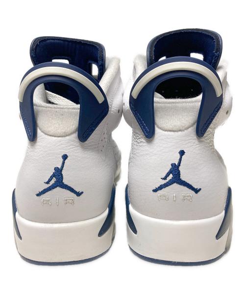 NIKE（ナイキ）NIKE (ナイキ) AIR JORDAN 6 RETRO ホワイト×ネイビー サイズ:US9.5の古着・服飾アイテム