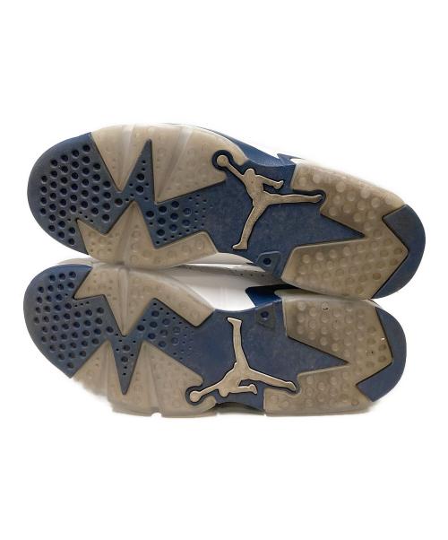 NIKE（ナイキ）NIKE (ナイキ) AIR JORDAN 6 RETRO ホワイト×ネイビー サイズ:US9.5の古着・服飾アイテム