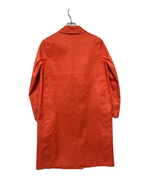 MACKINTOSH（マッキントッシュ）MACKINTOSH (マッキントッシュ) ゴム引きステンカラーコート オレンジ サイズ:34の古着・服飾アイテム