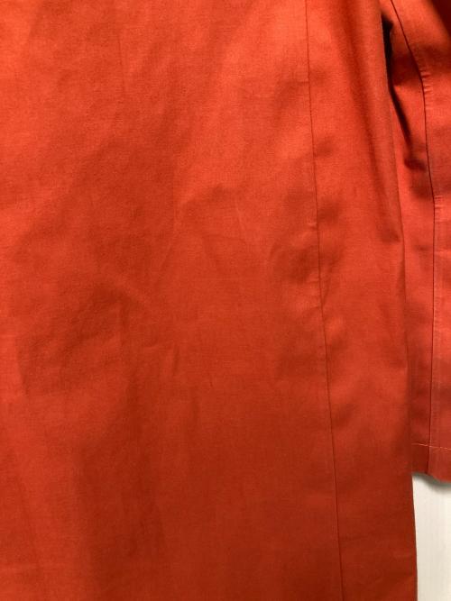MACKINTOSH（マッキントッシュ）MACKINTOSH (マッキントッシュ) ゴム引きステンカラーコート オレンジ サイズ:34の古着・服飾アイテム