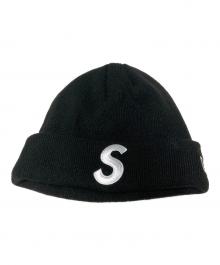 SUPREME×New Era（シュプリーム×ニューエラ）の古着「23FW S Logo Beanie / Sロゴニットキャップ」｜ブラック