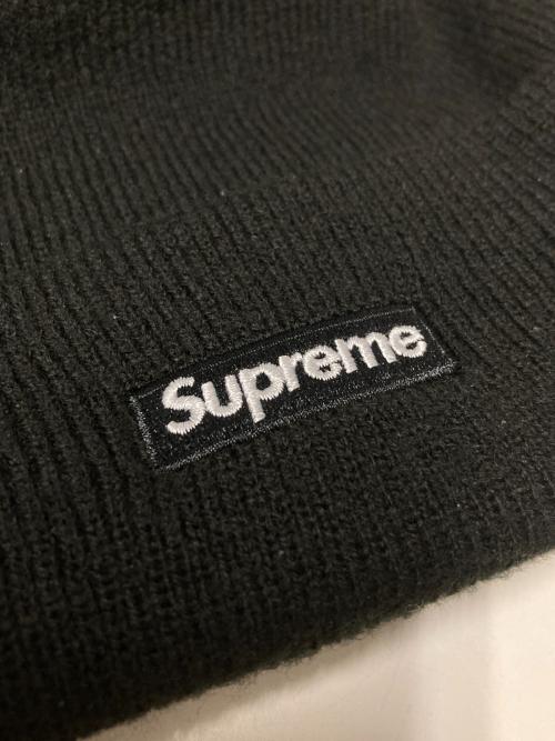 SUPREME（シュプリーム）SUPREME (シュプリーム) New Era (ニューエラ) 23FW S Logo Beanie / Sロゴニットキャップ ブラックの古着・服飾アイテム