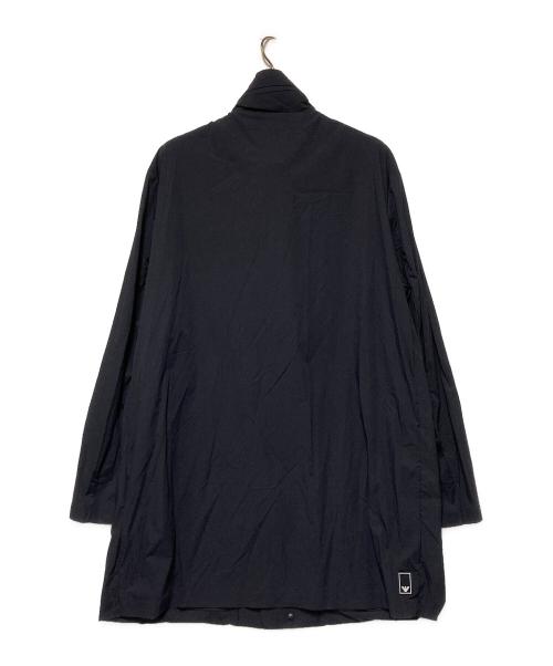 EMPORIO ARMANI（エンポリオアルマーニ）EMPORIO ARMANI (エンポリオアルマーニ) TRAVEL ESSENTIAL COAT / トラベルスタンドカラーコート ネイビー サイズ:54の古着・服飾アイテム