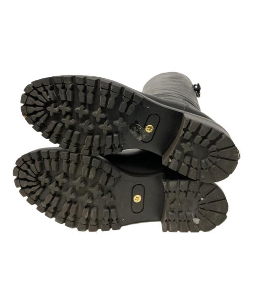 SARTORE（サルトル）SARTORE (サルトル) シングルバックベルトレザーロングブーツ ブラック サイズ:38の古着・服飾アイテム