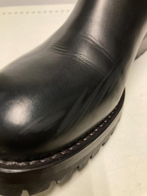 SARTORE（サルトル）SARTORE (サルトル) シングルバックベルトレザーロングブーツ ブラック サイズ:38の古着・服飾アイテム