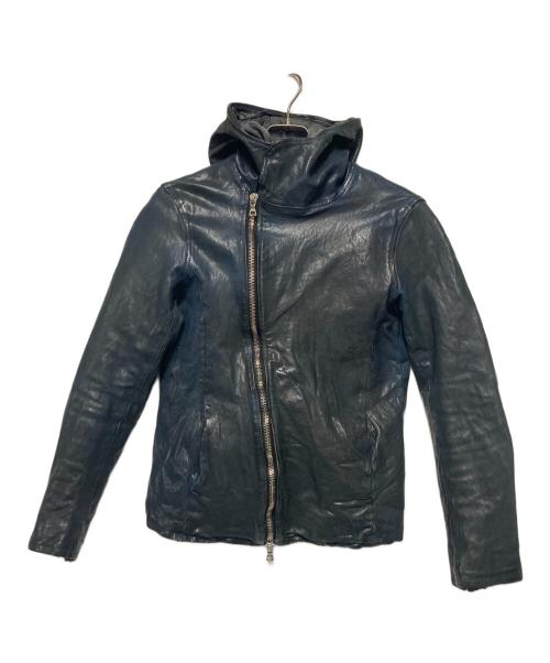 ISAMU KATAYAMA BACKLASH（イサムカタヤマ・バックラッシュ）ISAMU KATAYAMA BACKLASH (イサムカタヤマ・バックラッシュ) ジャパンホース製品染めフードパーカー ネイビー サイズ:Mの古着・服飾アイテム