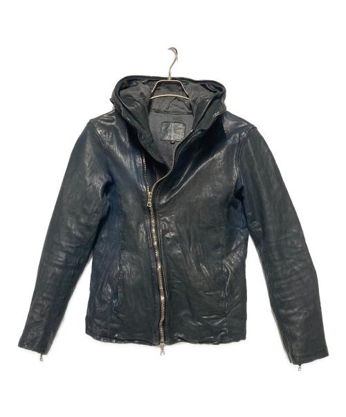 ISAMU KATAYAMA BACKLASH（イサムカタヤマ・バックラッシュ）ISAMU KATAYAMA BACKLASH (イサムカタヤマ・バックラッシュ) ジャパンホース製品染めフードパーカー ネイビー サイズ:Mの古着・服飾アイテム