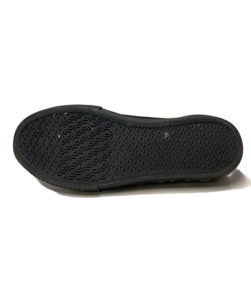 BURBERRY（バーバリー）BURBERRY (バーバリー) キャンバスローカットスニーカー ブラック サイズ:42の古着・服飾アイテム