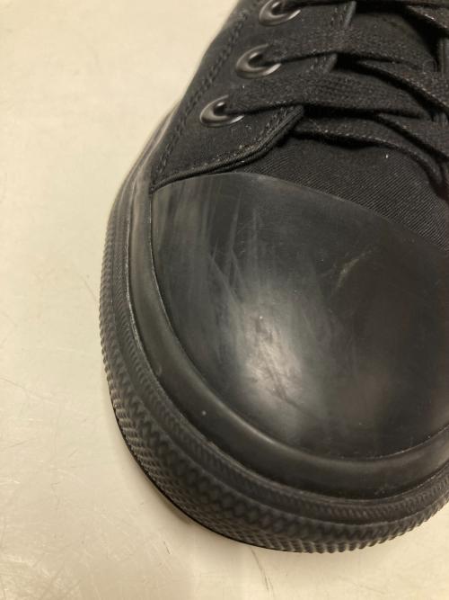 BURBERRY（バーバリー）BURBERRY (バーバリー) キャンバスローカットスニーカー ブラック サイズ:42の古着・服飾アイテム