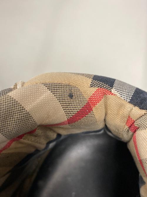 BURBERRY（バーバリー）BURBERRY (バーバリー) ベルクロノバチェックハイカットスニーカー ベージュ サイズ:42の古着・服飾アイテム