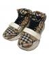 BURBERRY（バーバリー）の古着「ベルクロノバチェックハイカットスニーカー」｜ベージュ
